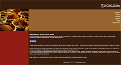 Desktop Screenshot of epices.com